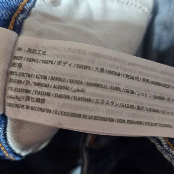 Abercrombie & Fitch Curve Love The Skinny High Rise Button Fly Jeans - Picture 5 of 5